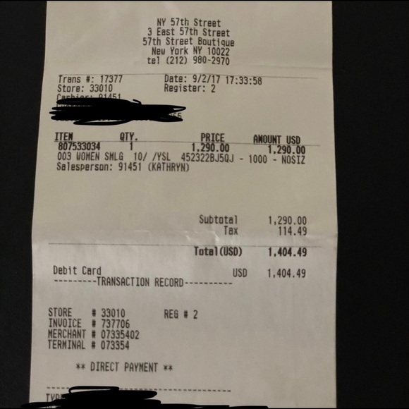 Women’s Yves Saint Laurent Handbag - Picture 6 of 8